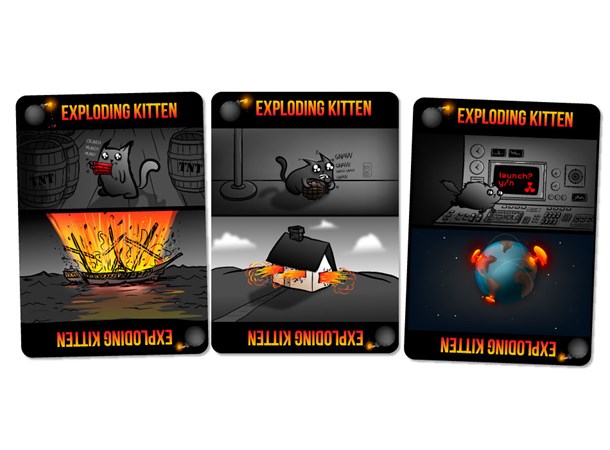 Exploding Kittens NSFW Edition - Engelsk Not Safe For Work Edition